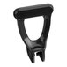 A black plastic Bunn faucet handle.