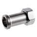 A Bunn stainless steel faucet shank extension with a threaded end.