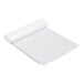 A roll of white plastic trash bags.