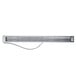 A long metal rectangular shelf with a wire attached to it.