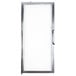 A white rectangular Avantco left hinged door with a handle.