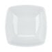 A Tuxton TuxTrendz white square china bowl.