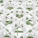 A white and green plastic Vollrath glass rack grid.