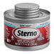 A can of Sterno 6 Hour Safe Heat chafing fuel with Power Pad, containing 7.71 fl oz (228 mL).