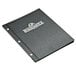 A black Menu Solutions folder with a silver Chicago logo on a table.