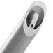 A close-up of a metal replacement handle for an Avantco countertop convection oven.