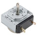 A small metal device with a metal pole.