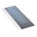 A Menu Solutions clear vinyl sheet protector with a white menu inside.
