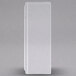 A clear vinyl Menu Solutions sheet protector with three holes.