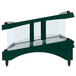 A green and black Hatco heated glass display shelf.