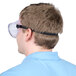 A man wearing Cordova Perforated General Purpose Safety Goggles.