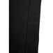 Black Chef Revival chef trousers with a zipper.