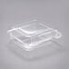 A clear plastic Dart StayLock container with a lid.