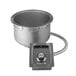 Wells SS10TDUCI 11 Qt. Round Insulated Drop-In Soup Well with Drain and Plug - 120V