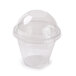 Squat 9 oz. Parfait Cup with 4 oz. Fabri-Kal Insert and Dome Lid - 100/Pack