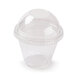 Squat 9 oz. Parfait Cup with 2 oz. Fabri-Kal Insert and Dome Lid - 100/Pack