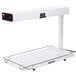 A white rectangular Hatco food warmer with metal handles.