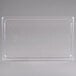 A clear plastic container with a clear lid.