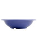 A close-up of a purple Thunder Group melamine bowl.