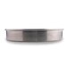 An American Metalcraft heavy weight aluminum cake pan with straight sides.