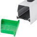 A metal Unger tool holder with a green plastic tray and black handle.