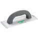 An Unger handheld aluminum pad holder with a grey handle.