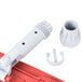 A white plastic Unger EZ flat mop holder with a red cover.