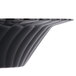 a close-up of a black bowl