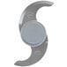 A Robot Coupe Smooth "S" Blade with a grey handle and a silver metal blade.