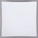 A white square Thunder Group melamine plate.