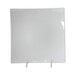 A white square Thunder Group melamine plate.