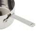 An American Metalcraft stainless steel pan with a handle.