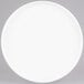 An American Metalcraft white porcelain serving plate with a white rim.