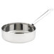 An American Metalcraft stainless steel pan with a handle.