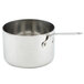 An American Metalcraft stainless steel pan with a handle.