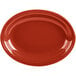 a close-up of a red plate