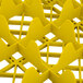 A yellow plastic tray with 16 compartments.