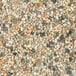 A close up of a River Rock aggregate panel.