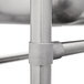 a close-up of a metal tube