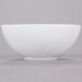 A white 10 Strawberry Street Royal oval bowl.