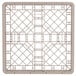 A white square plastic lattice with 30 compartments.