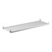 A white rectangular Cambro Premium Camshelving® shelf.