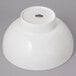 A white 10 Strawberry Street Whittier ribbed bowl.