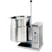 Cleveland KET-12-T 12 Gallon Tilting 2/3 Steam Jacketed Electric Tabletop Kettle - 208/240V