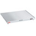 A white rectangular Hatco heated shelf warmer with a silver lid.