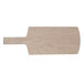 An American Metalcraft maple wood serving peel with a handle.