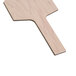An American Metalcraft maple wood serving peel with a handle.