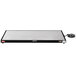 A white rectangular Hatco heated shelf warmer with a black border.