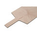 An American Metalcraft maple wood serving peel with a handle.