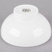 An American Metalcraft white porcelain footed bowl.